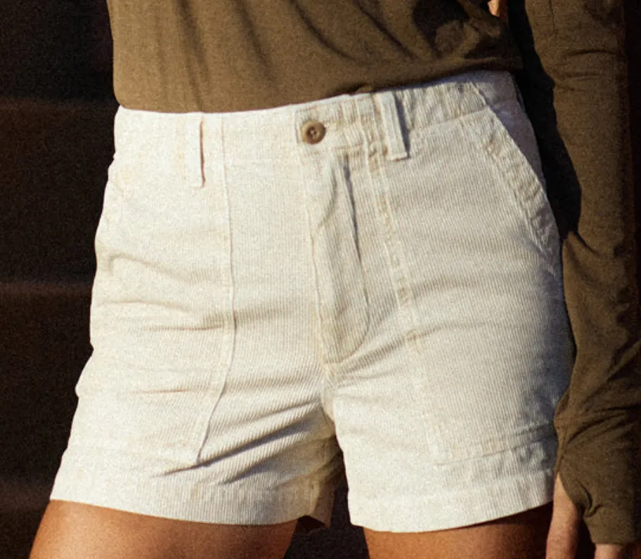 OuterKnown Women's Seventyseven Cord Shorts