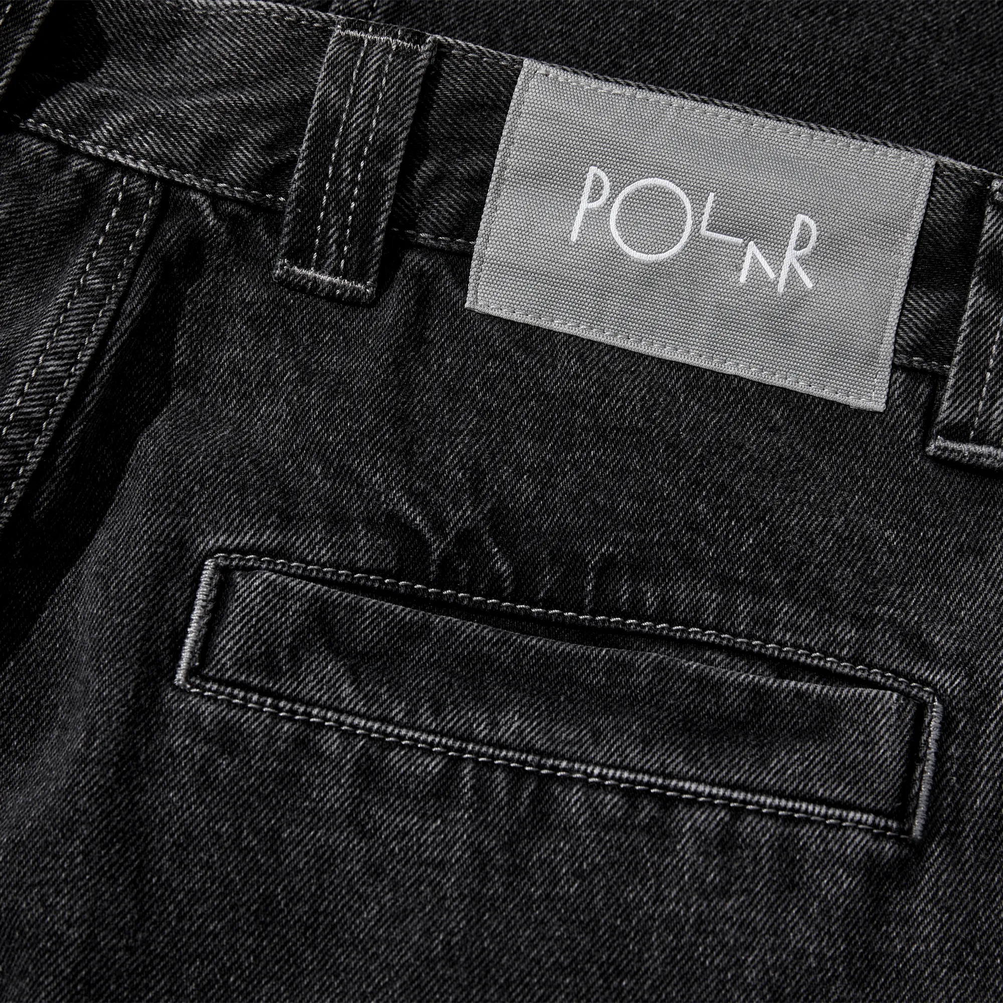 Polar 44! Pants Denim: Silver Black