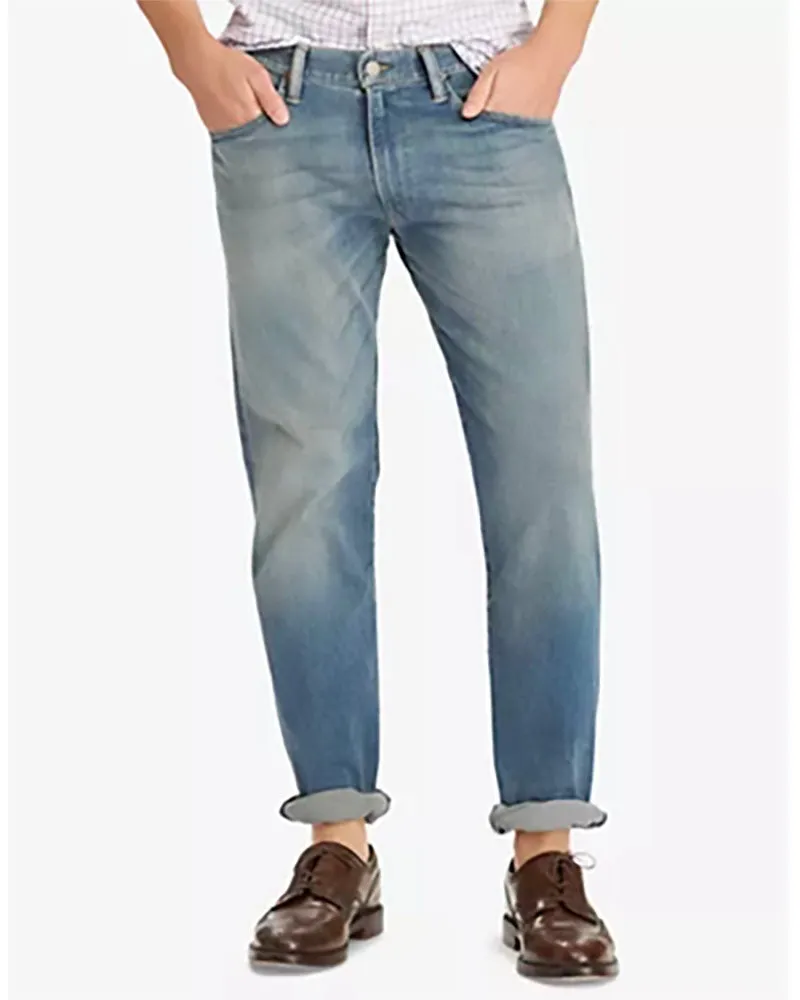 Ralph Lauren Hampton Straight-Fit Jeans - Tall