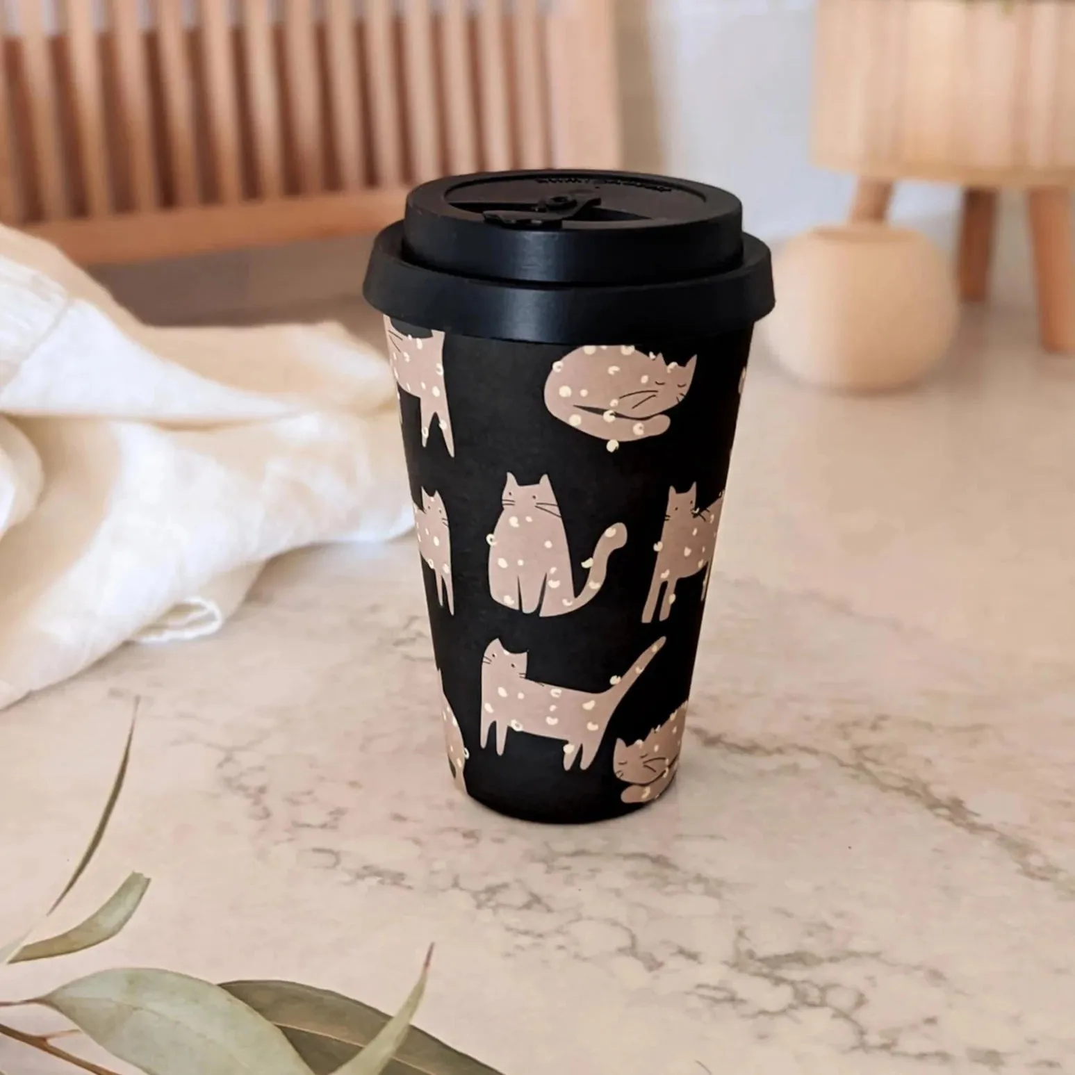 Reusable Bamboo Mug