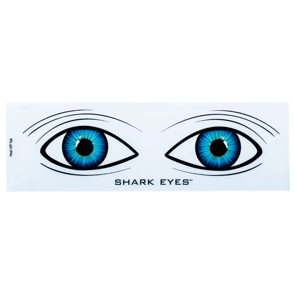 Shark Eyes Large Deterrent Stickers