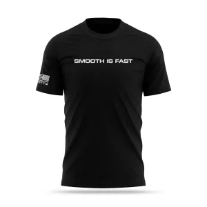 [SMOOTH IS FAST] Cotton Blend Shirt [BLK/WHT]