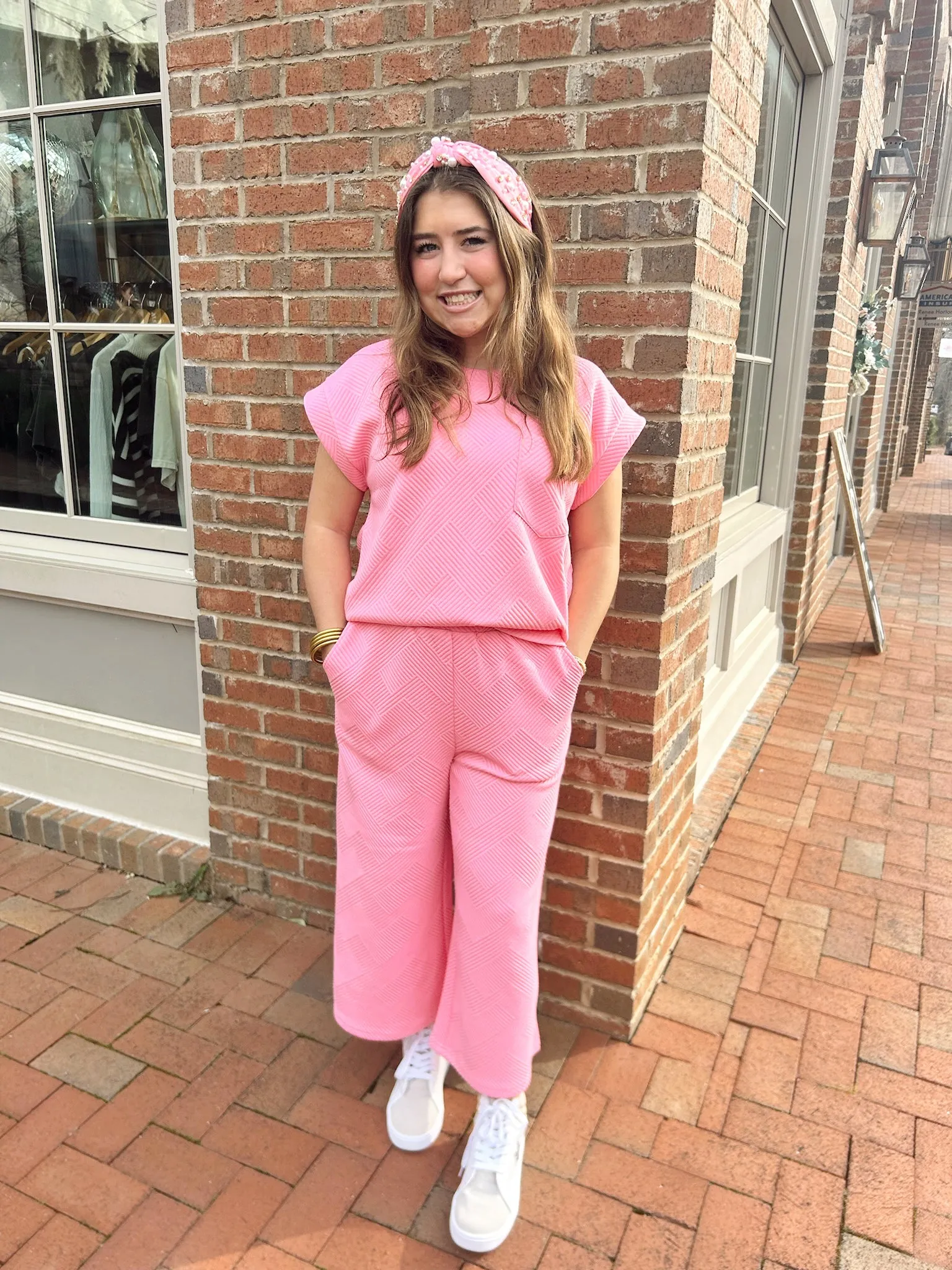 Spring Set Pants in Pink