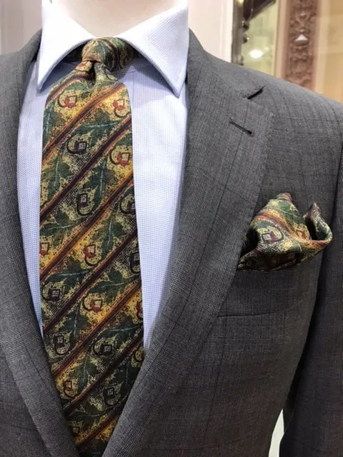 Tie Acorn 100% silk tie