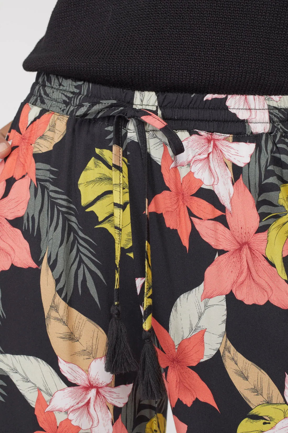 Tribal | Tribal Jeans | Tropical Print | Wide Leg | Pant | Women's