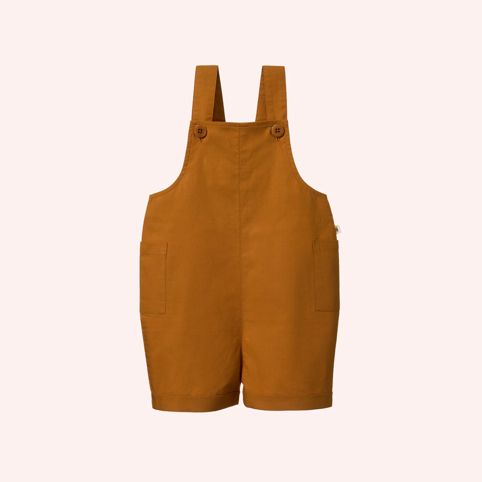 Tucker Shortie Overalls - Dijon