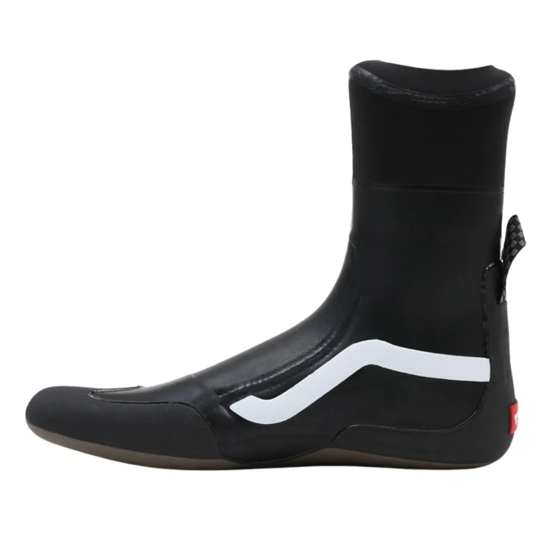 Vans 3mm Split Toe High Wetsuit Surf Boot - Black/Black