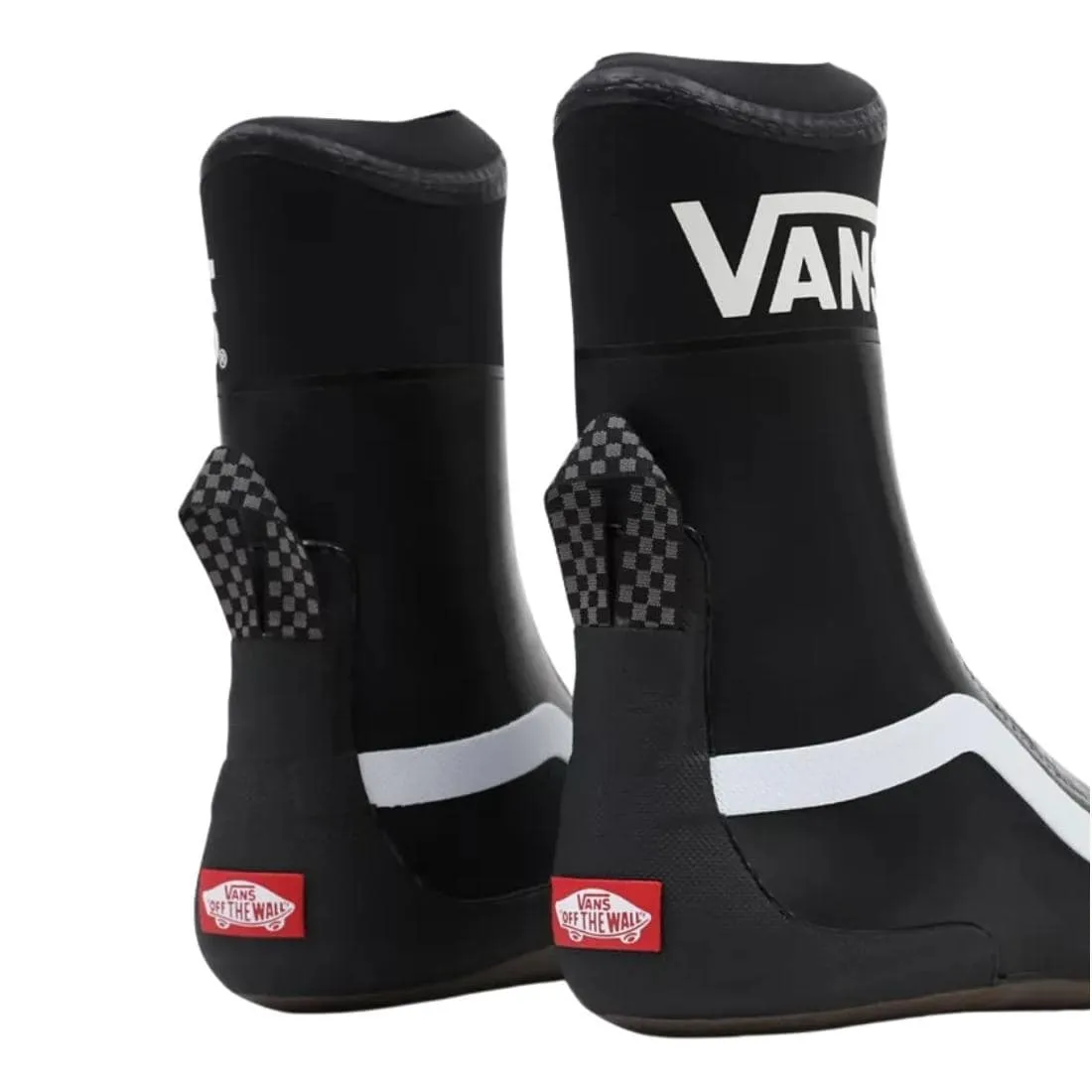 Vans 3mm Split Toe High Wetsuit Surf Boot - Black/Black