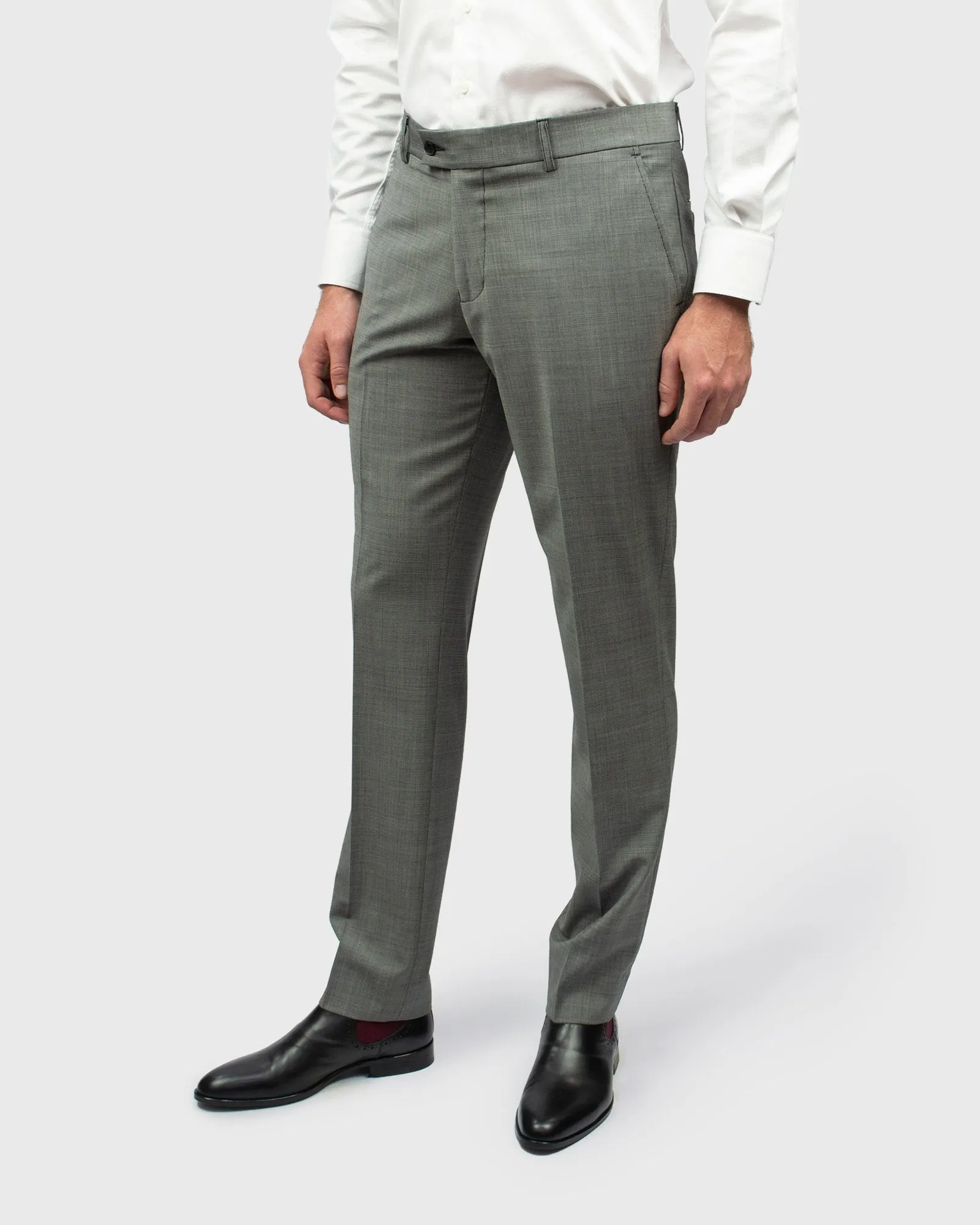 VINCENT & FRANKS S18CALWOOD GREY SLIM TROUSER