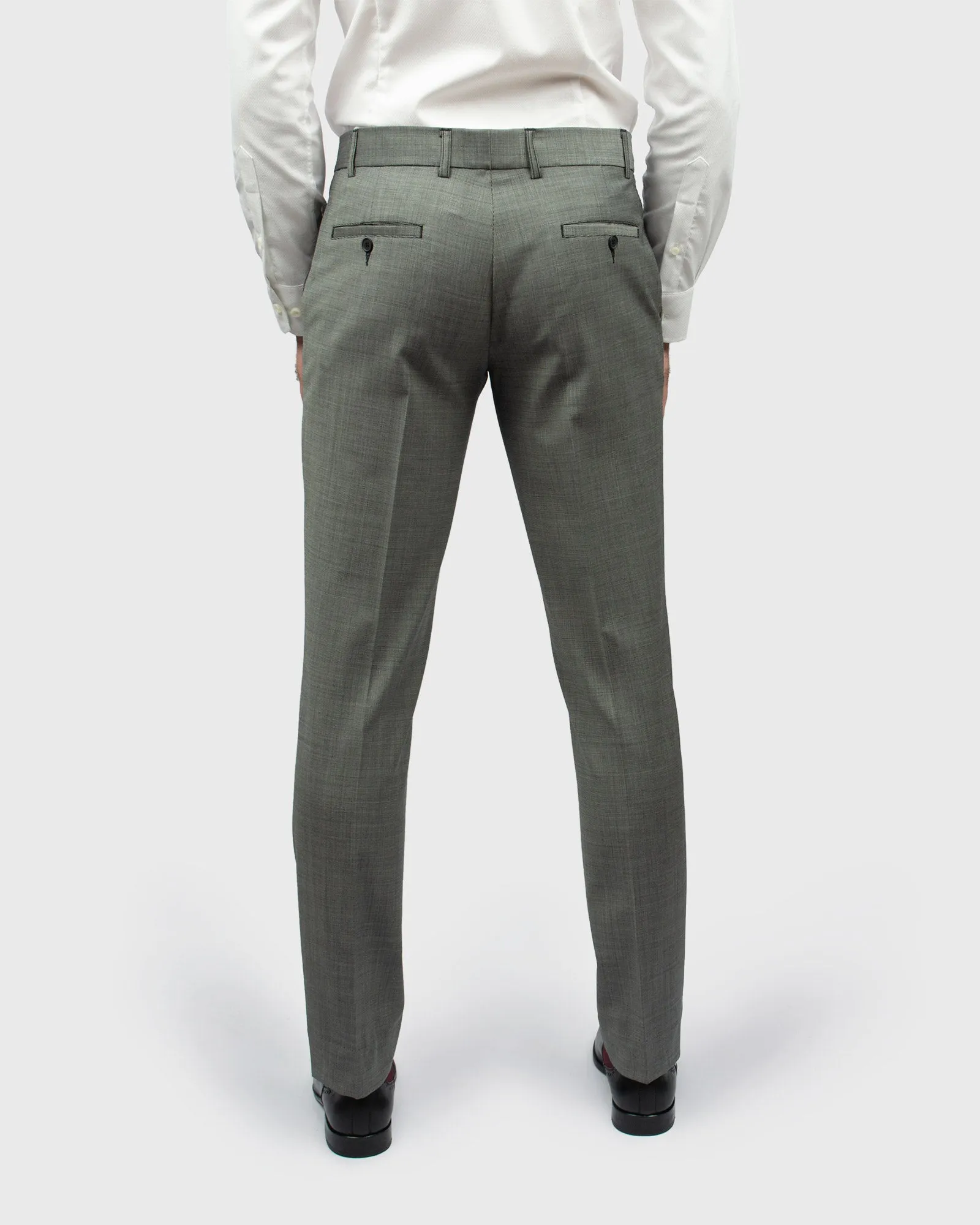 VINCENT & FRANKS S18CALWOOD GREY SLIM TROUSER