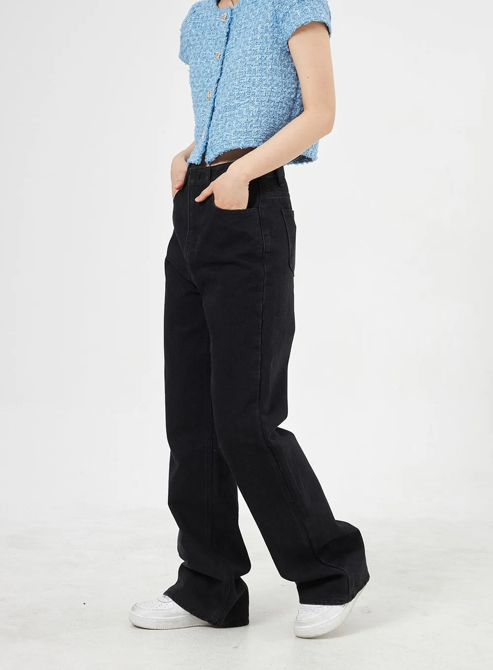 Wide Leg Cotton Pants OA312