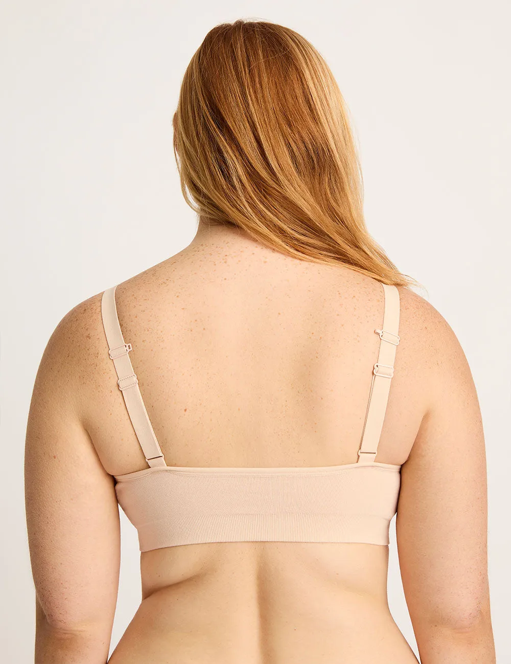 Wireless Full Bust T-Shirt Bra - Shell