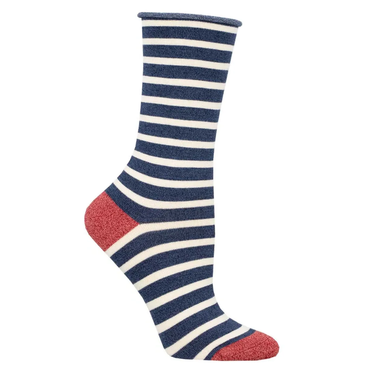 Women's Bamboo Sailor Stripe Socks