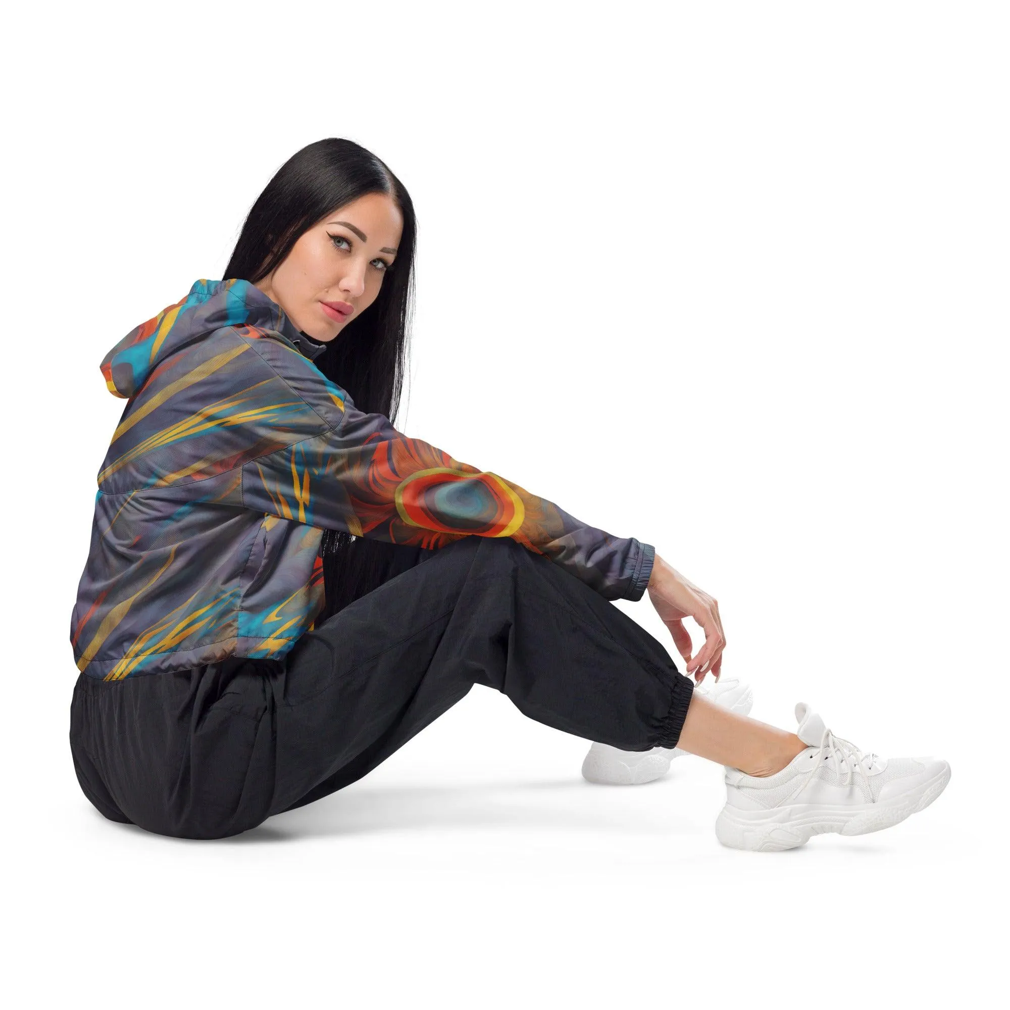 Women’s Cropped Windbreaker Supernova