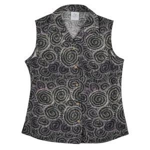 Women's Sleeveless Bamboo Shirt - pamapardu